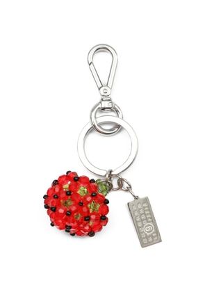 MM6 Maison Margiela strawberry-shape keyring - Red