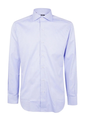 Barba cotton shirt - Blue