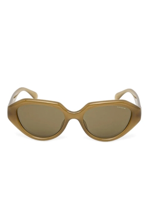 Coach cap-eye sunglasses - Green