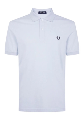 Fred Perry laurel wreath-embroidered polo shirt - Blue
