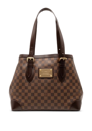 Louis Vuitton Pre-Owned 2007 Damier Ebene Hampstead MM tote bag - Brown