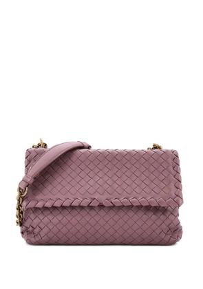 Bottega Veneta Pre-Owned Olimpia Intrecciato Nappa Small crossbody bag - Purple