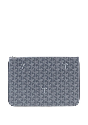 Goyard Pre-Owned 2017 Goyardine Senat MM clutch bag - Grey
