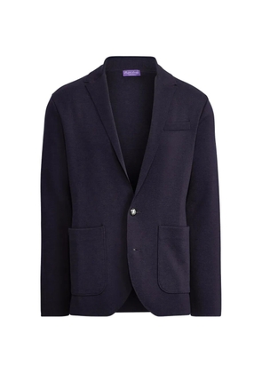 Ralph Lauren Purple Label wool blazer cardigan - Blue