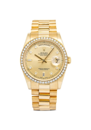 Rolex Diamond 36mm Day-Date watch - Gold