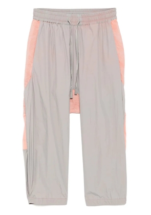 Stain Shade panelled track pants - Grey