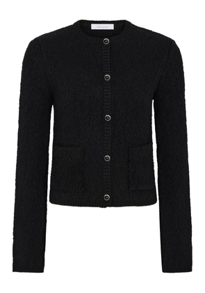Rabanne textured button-up cardigan - Black