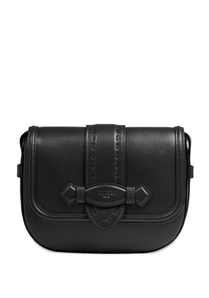 Lancel Sienna flap-detail leather bag - Black