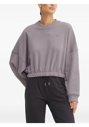 adidas cinched-waist sweatshirt - Grey
