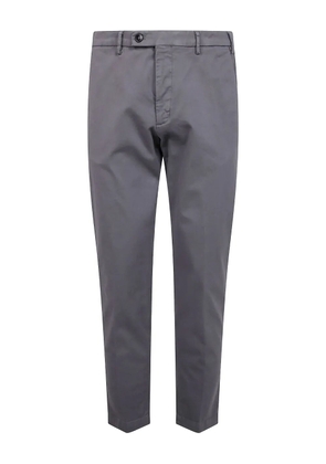 michael coal cotton twill trousers - Grey