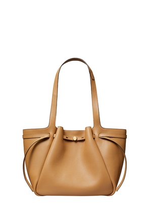 Tory Burch Romy Tote in Tan.