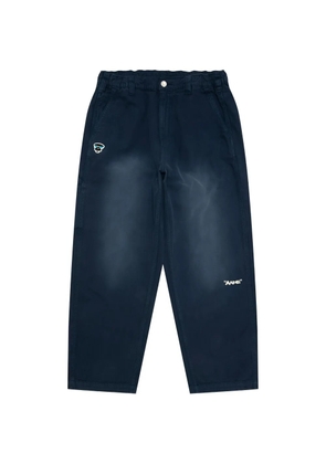 AAPE BY *A BATHING APE® elasticated embroidered trousers - Blue