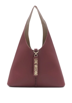Love Moschino charm shoulder bag - Red