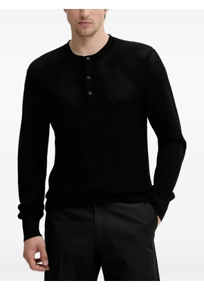 Filippa K textured T-shirt - Black