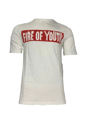 Loewe Pre-Owned Fire Of Youth graphic-print T-shirt - White