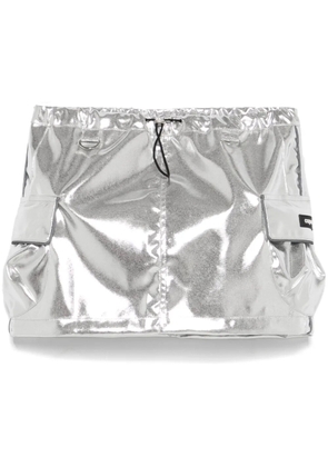 Coperni cargo mini skirt - Grey