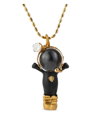 Gem Kingdom Happy Baby Major Tom necklace - Gold