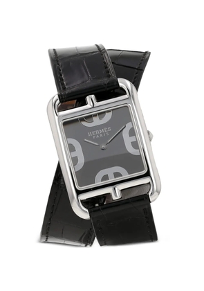 Hermès Pre-Owned 2018 37mm Steel Cape Cod Watch - Black