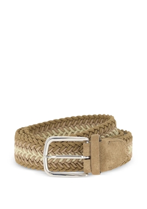 Boggi Milano woven belt - Neutrals