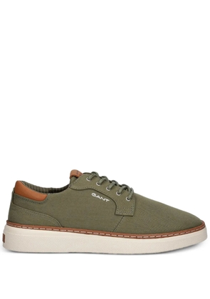 Gant canvas lace-up sneakers - Green