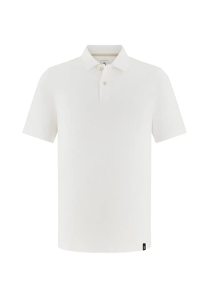 Boggi Milano appliqué polo shirt - White
