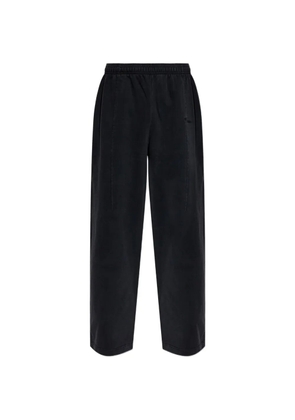 VETEMENTS elasticated-waist wide-leg track pants - Black