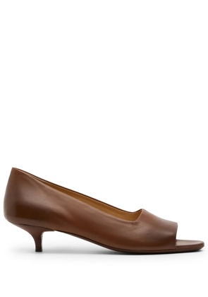 Marsèll Fiuto leather pumps - Brown