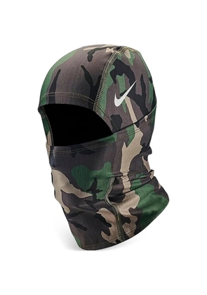 Nike Pro Hyperwarm camouflage-print balaclava - Green