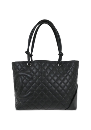 CHANEL Pre-Owned 2004-2005 quilted tote bag - Black