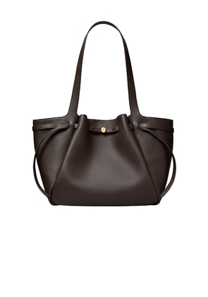 Tory Burch Romy Tote in Chocolate.