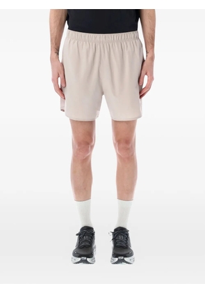 Nike logo-detail shorts - Neutrals