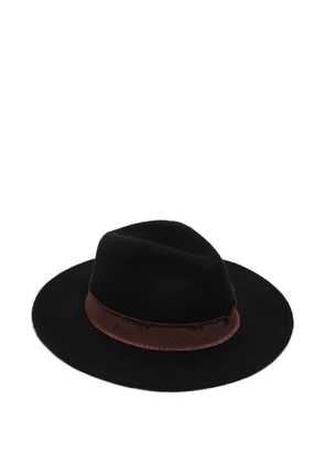Bimba y Lola ribbon trim hat - Black