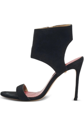 Carolina Herrera Vintage ankle-strap heels sandals - Black