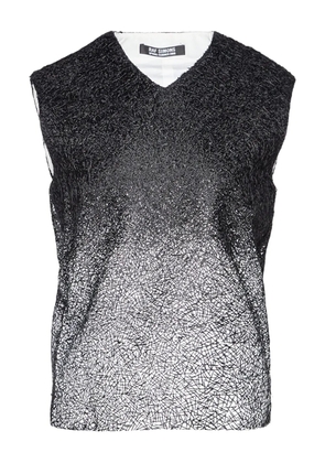 Raf Simons dégradé vest - Black