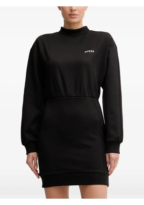 GUESS USA Long Sleeve Logo Dress - Black