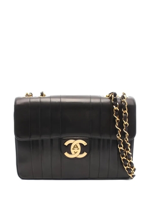 CHANEL Pre-Owned 1994 Mademoiselle flap shoulder bag - Black