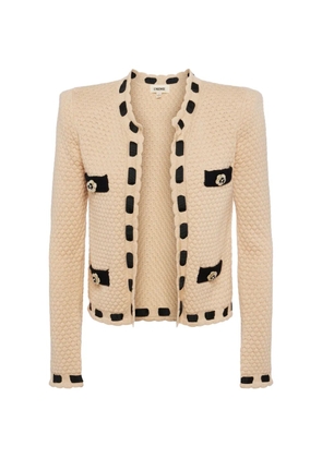 L'Agence Astor buttoned cardigan - Neutrals
