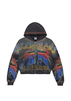 Vale damned zip hoodie - Black