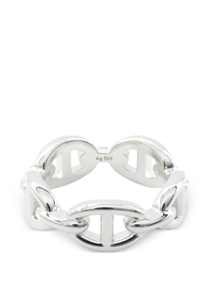 Hermès Pre-Owned 2010s Chaîne d'Ancre ring - Silver