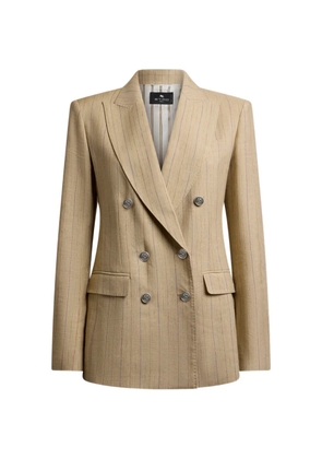ETRO striped blazer - Neutrals