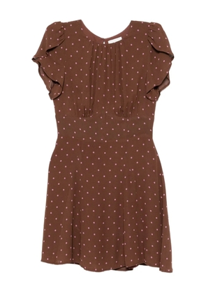 Reformation Lula dress - Brown