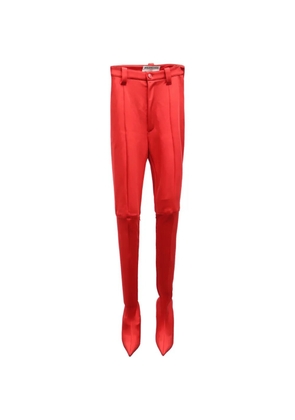 Balenciaga Pre-Owned red pantaleggings