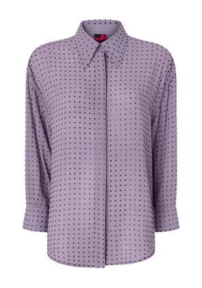 PINKO stud-embellished shirt - Purple
