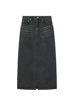 Rest&Recreation rear pockets maxi skirt - Black