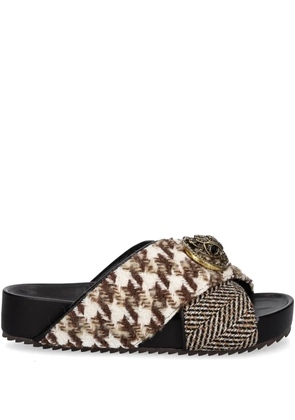 Kurt Geiger London Chelsea slides - Brown