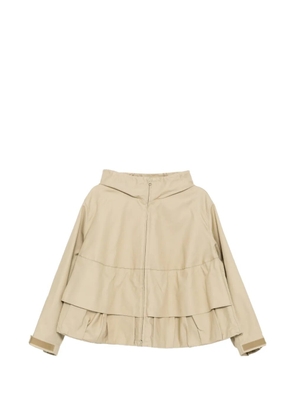 JNBY cotton hooded jacket - Neutrals