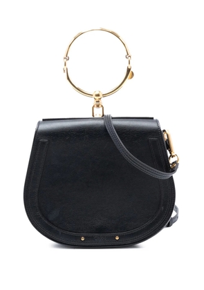 Chloé Pre-Owned 2010 Medium Leather Nile Bracelet satchel - Black