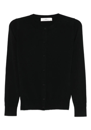 arch4 front-button cardigan - Black