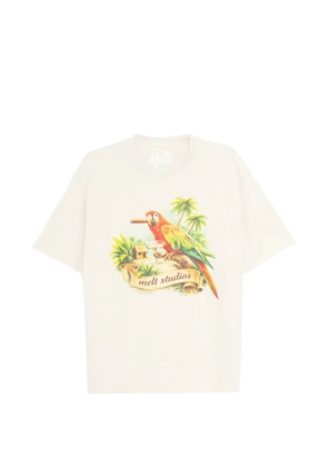 Melt crew neck T-shirt - Neutrals