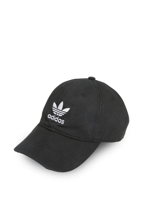 adidas logo-embroidered baseball cap - Black